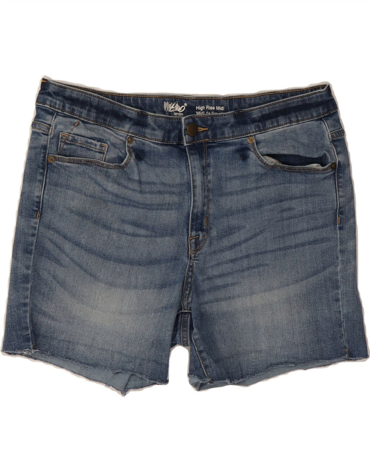 MOSSIMO Womens Denim Shorts W34 Large  Blue Vintage Mossimo and Second-Hand Mossimo from Messina Hembry 