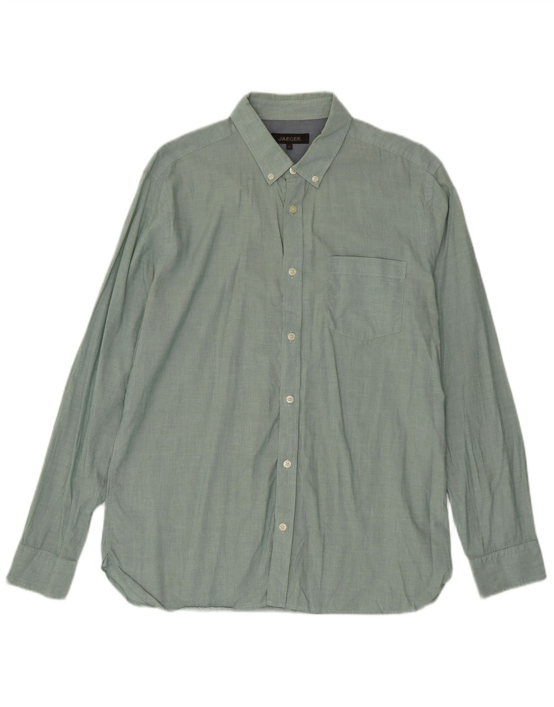Camicia Uomo Jaeger Large Verde Cotone
