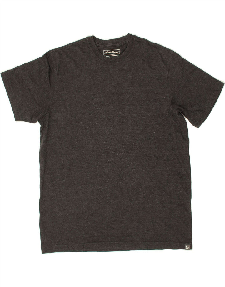 EDDIE BAUER Mens T-Shirt Top Large Grey Cotton Vintage Eddie Bauer and Second-Hand Eddie Bauer from Messina Hembry 