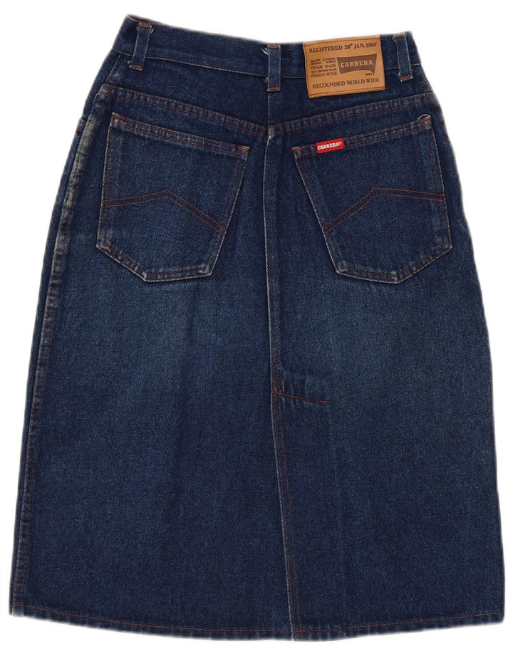 Carrera Damen Jeansrock W28 mittelblaue Baumwolle