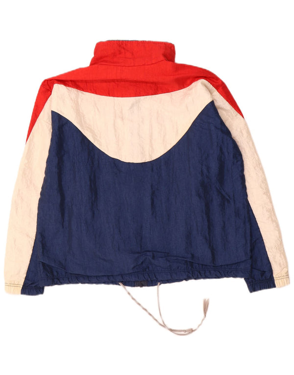 vintage Femme Graphique Survêtement Top Veste IT 40 Petit Multicolore