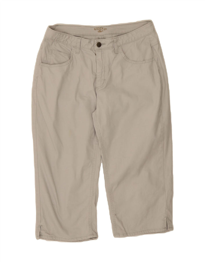 LEE Womens Riders Straight Capri Trousers W30 L18 Grey Vintage Lee and Second-Hand Lee from Messina Hembry 