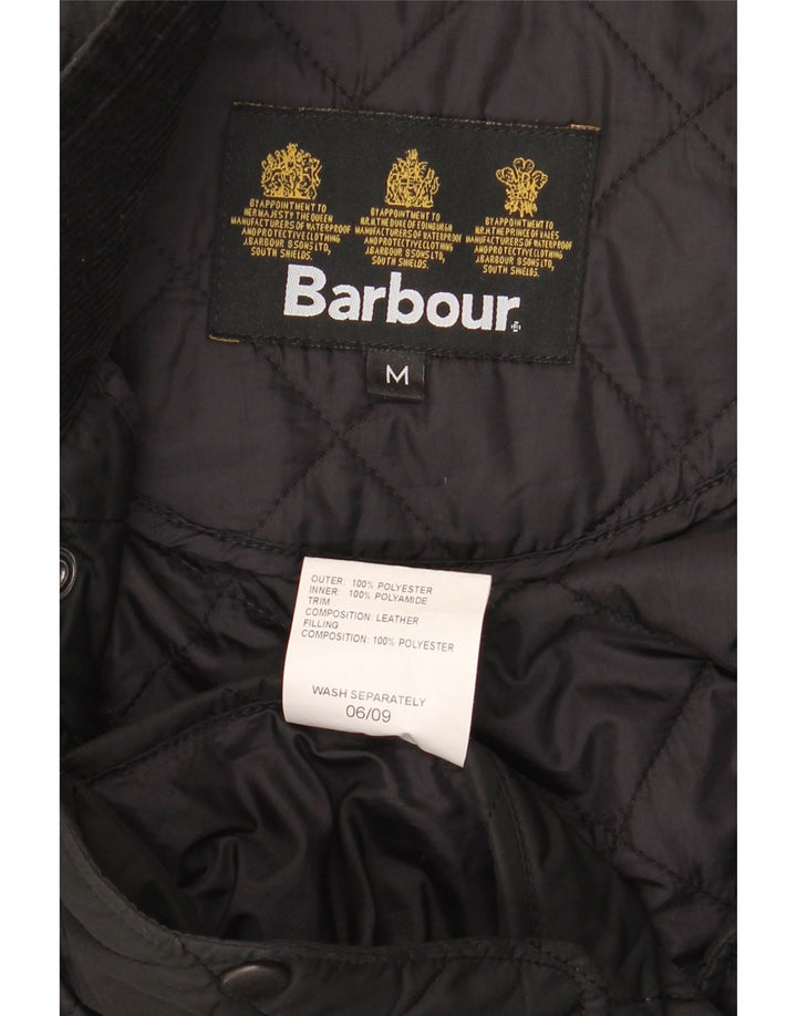 Giacca trapuntata da uomo Barbour UK 38 poliestere nero medio