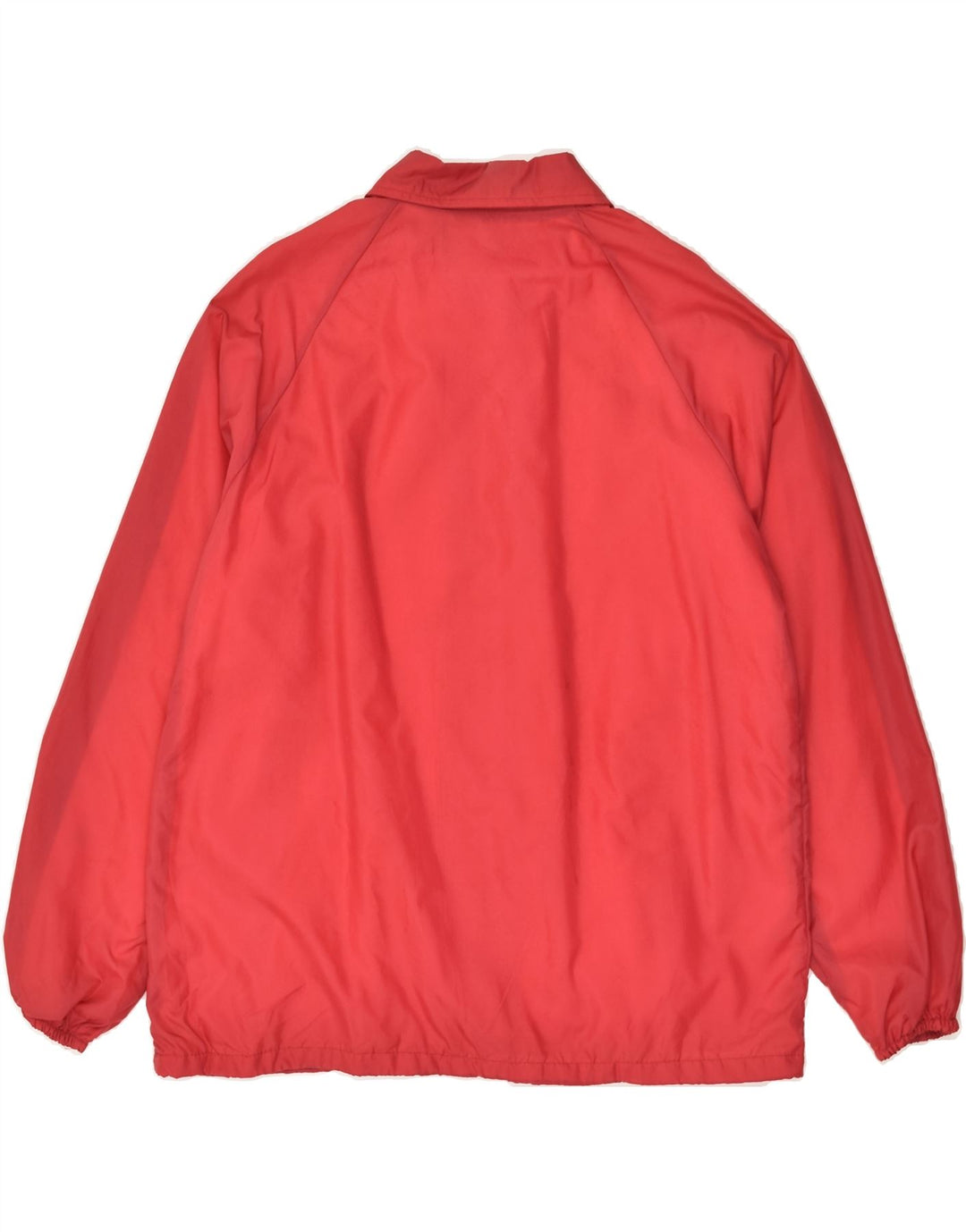 VINTAGE Mens Bomber Jacket UK 42 XL Red Nylon Vintage Vintage and Second-Hand Vintage from Messina Hembry 
