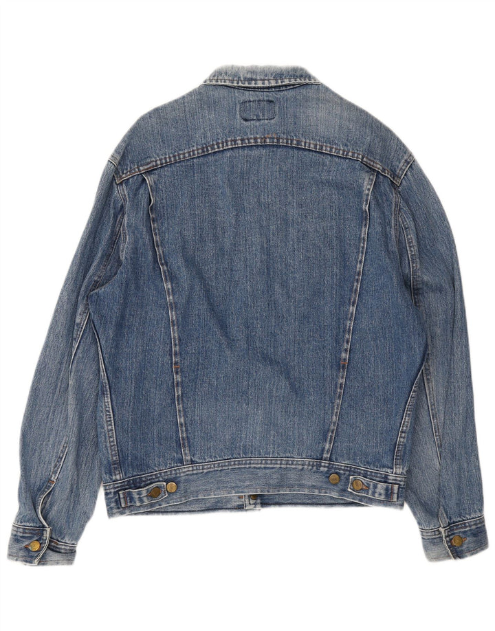 Rifle Mens Denim Jacket UK 40 Large Blue