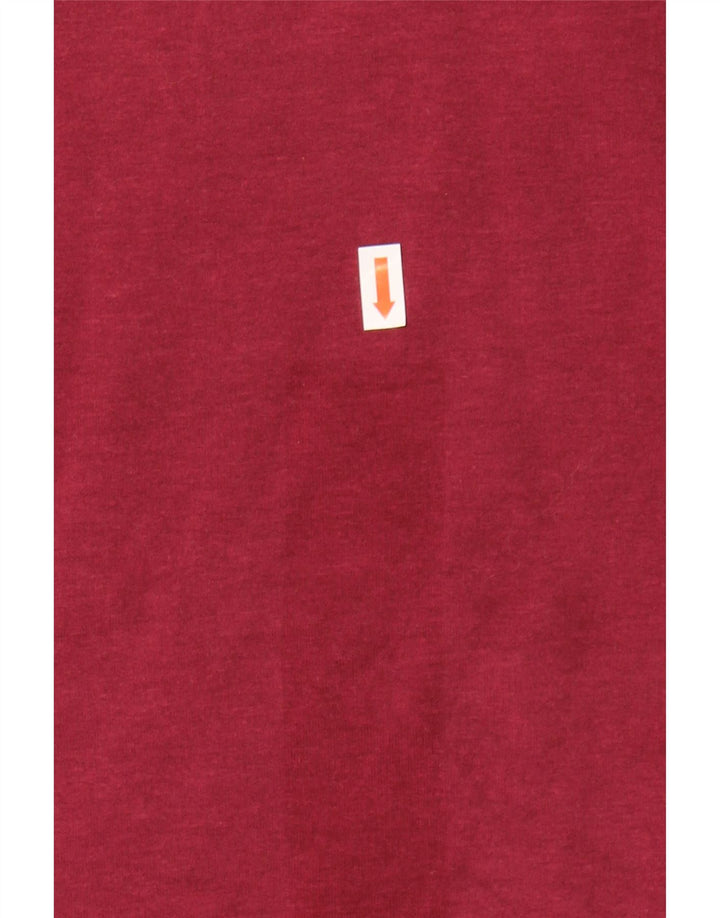 EDDIE BAUER Womens Sweatshirt Jumper UK 14 Medium Maroon Cotton Vintage Eddie Bauer and Second-Hand Eddie Bauer from Messina Hembry 