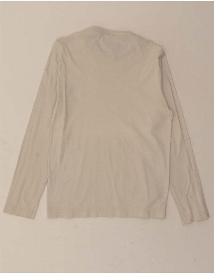 GAS Mens Top Long Sleeve Medium Beige Cotton Vintage Gas and Second-Hand Gas from Messina Hembry 