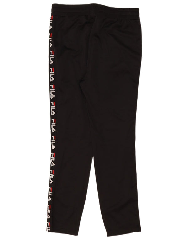 Fila Pantalon de survêtement graphique homme petit noir polyester