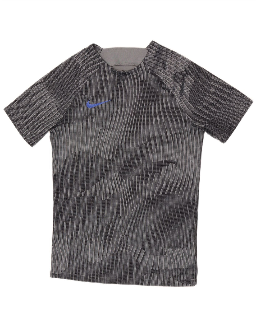 Nike Mens Dri Fit Graphic T-Shirt Top Small Grey Camouflage Polyester