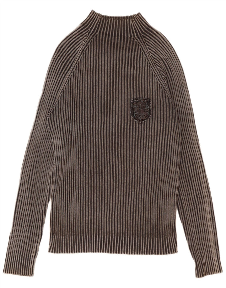 PEPE Jeans Mens Turtle Neck Jumper Sweater XS Grey