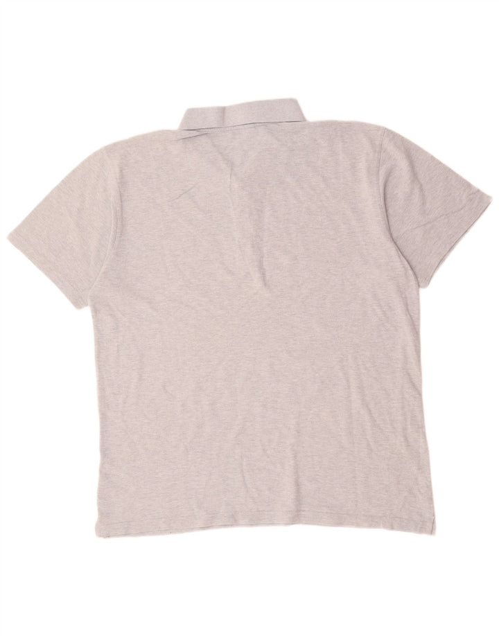 Reebok Mens Polo Shirt XL Grey Cotton