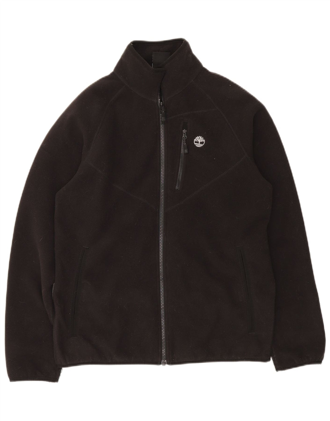 TIMBERLAND Chaqueta polar extragrande para mujer UK 10 Small Black