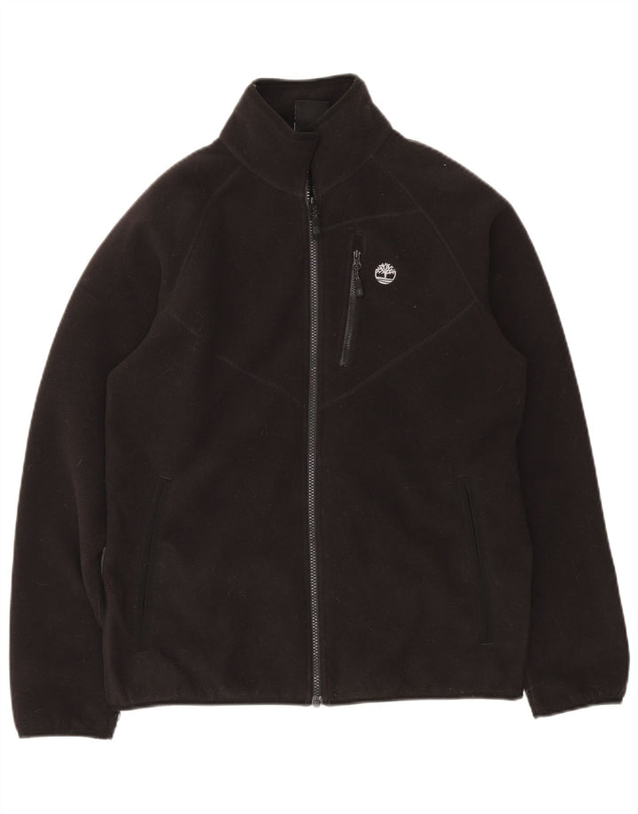 TIMBERLAND Chaqueta polar extragrande para mujer UK 10 Small Black