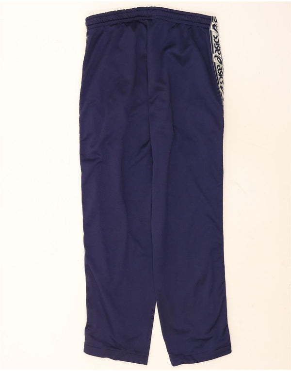 Asics Pantalon de Survêtement Graphique Homme Bleu Marine Large Colourblock