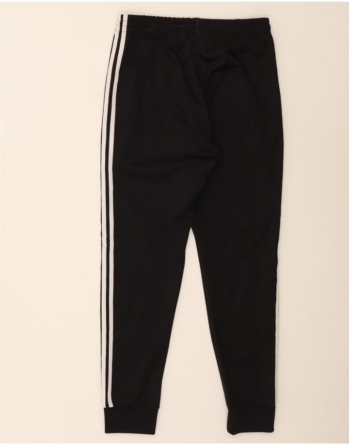 Adidas Mens Tracksuit Trousers Joggers Medium Black Polyester
