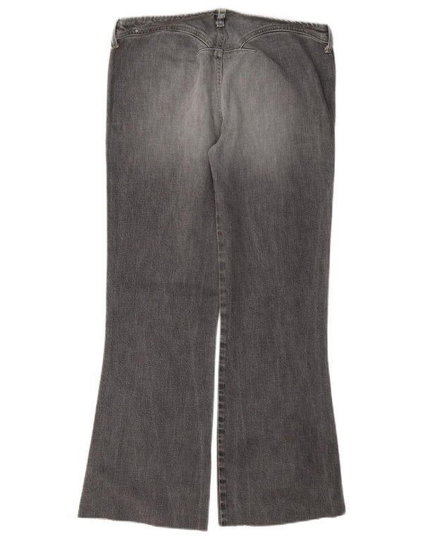 Diesel Damen Schlagjeans W26 L27 Graue Baumwolle