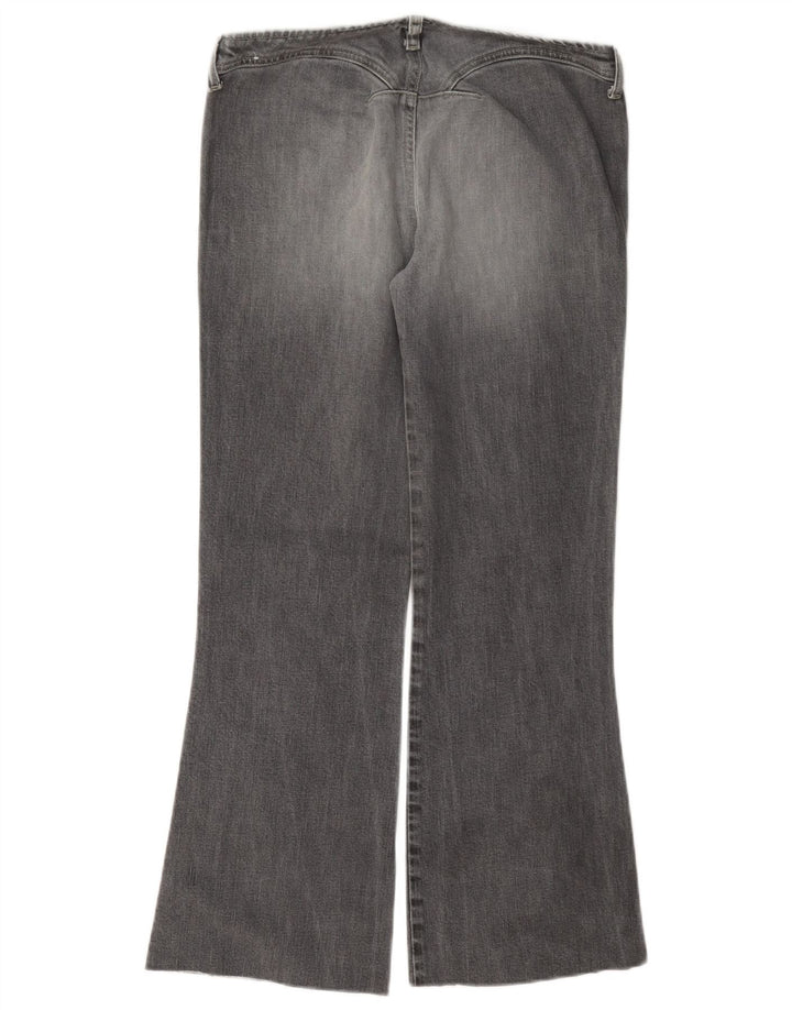 Diesel Damen Schlagjeans W26 L27 Graue Baumwolle