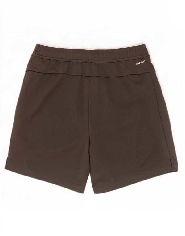 Adidas Mens Aeroready Regular Fit Sport Shorts Medium Grey Polyester