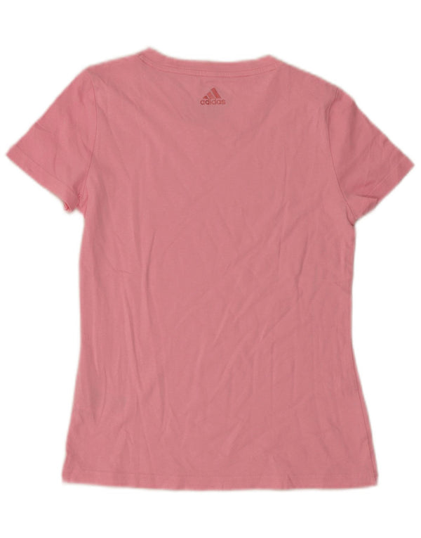 Adidas piger grafisk t-shirt top 13-14 år Pink bomuld