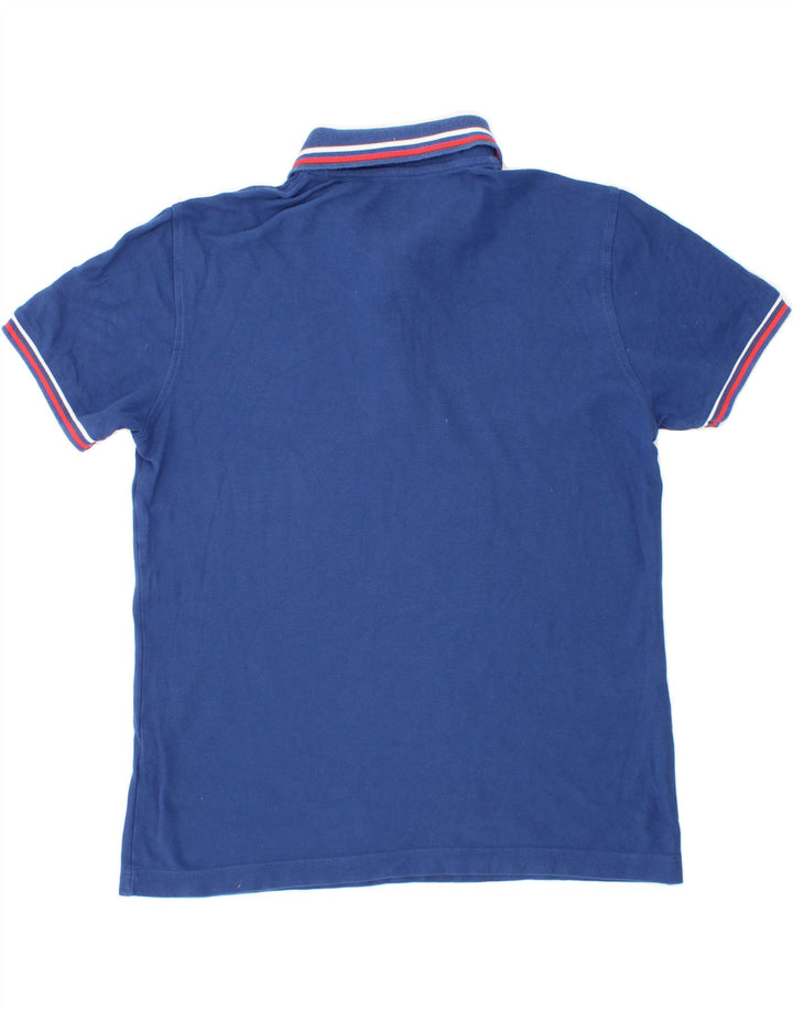 LOTTO Mens Polo Shirt Large Blue Vintage Lotto and Second-Hand Lotto from Messina Hembry 