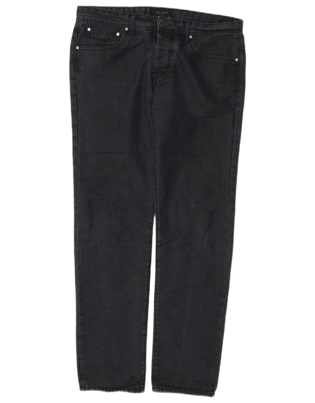 Ted Baker Mens Straight Jeans W32 L30 Black