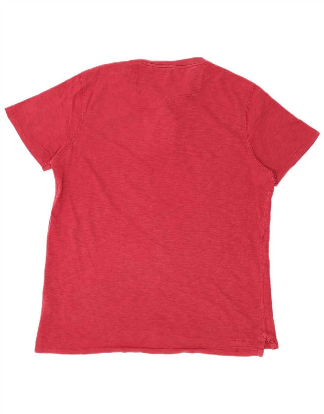 Fat Face T-Shirt Homme Haut Large Rouge Coton