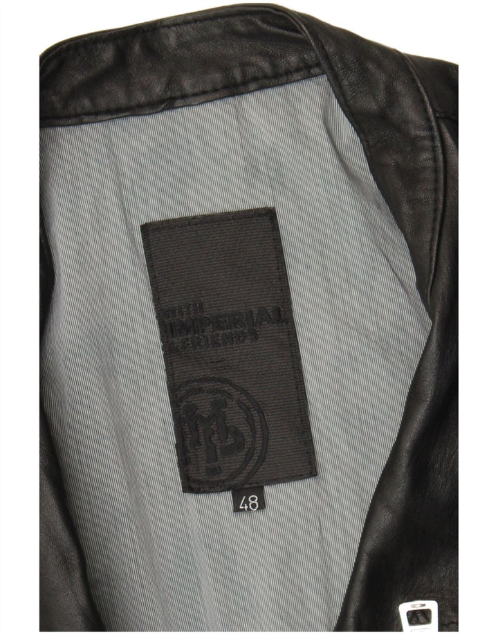Giacca in pelle militare da donna Imperial IT 48 XL Nera