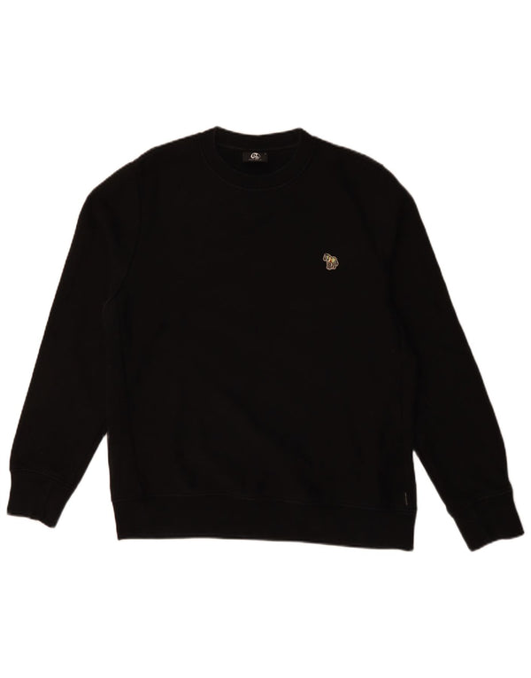 Paul Smith Mens Sweatshirt Jumper Large Black Cotton