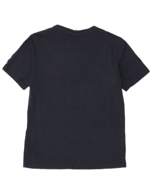 T-shirt grafica Champion da bambino, 15-16 anni, 2XL, cotone blu navy