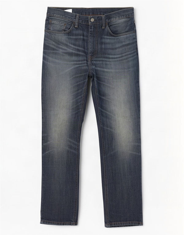 Levi's Mens 541 Straight Jeans W34 L32 Navy Blue Cotton