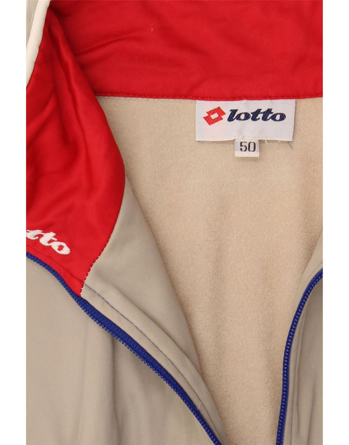 Lotto Mens Tracksuit Top Jacket IT 50 Medium Multicoloured Colourblock