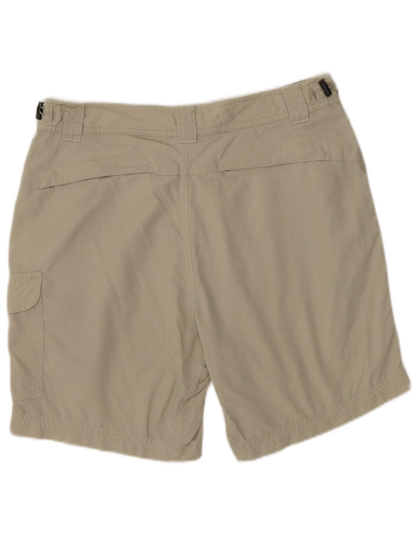 Pantaloncini cargo Columbia da donna US 8 medi W30 nylon beige