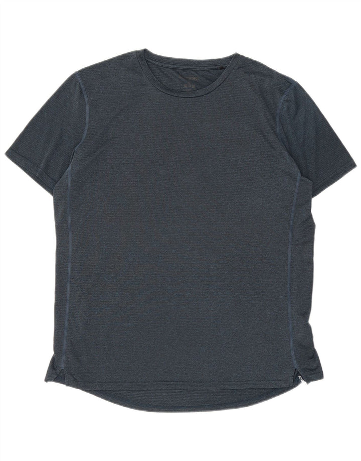 Superdry Mens T-Shirt Top Medium Navy Blue Polyester