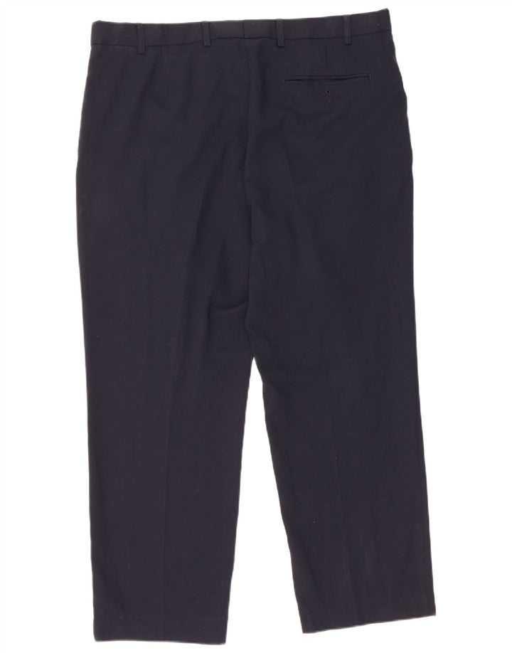 Marks & Spencer Herre Regular Fit Suit Bukser W38 L27 Marineblå