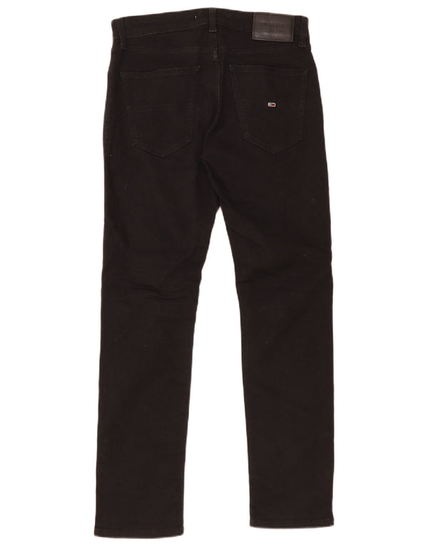 Tommy Hilfiger Mens Scanton Slim Jeans W30 L30 Black Cotton