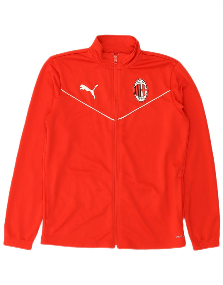 Puma Boys AC Milan Træningsdragt Topjakke 13-14 År Rød Polyester