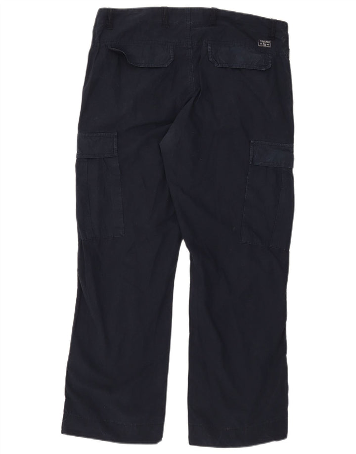 Woolrich Straight Cargo bukser til mænd W34 L27 Marineblå