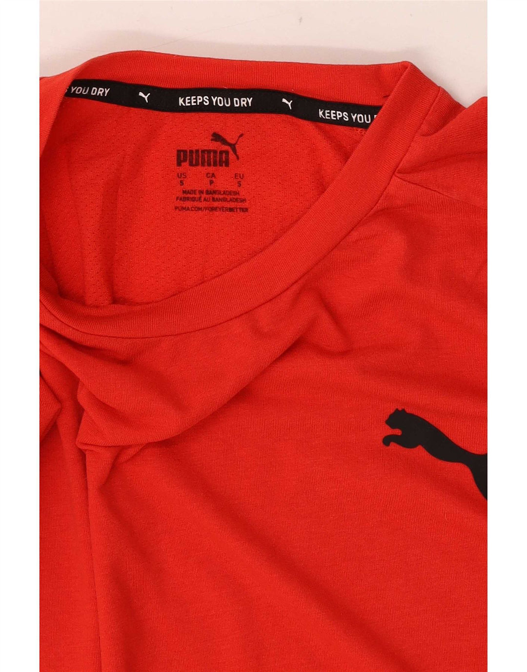 Puma Mens T-Shirt Top Small Red