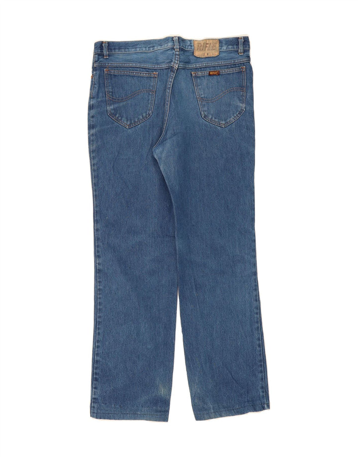RIFLE Womens Straight Jeans W38 L31 Blue Vintage Rifle and Second-Hand Rifle from Messina Hembry 