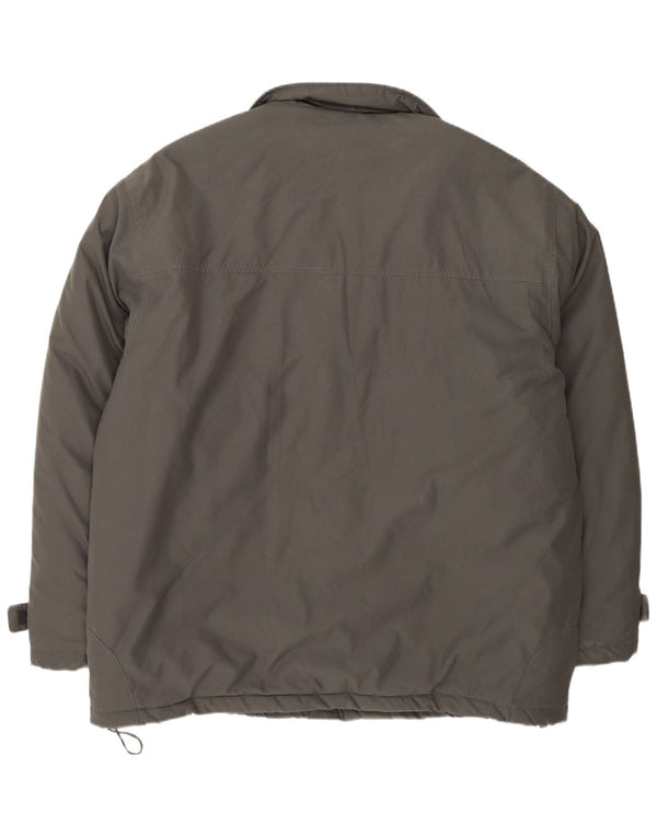 Giacca a vento da uomo Kappa UK 42 XL Khaki Poliammide