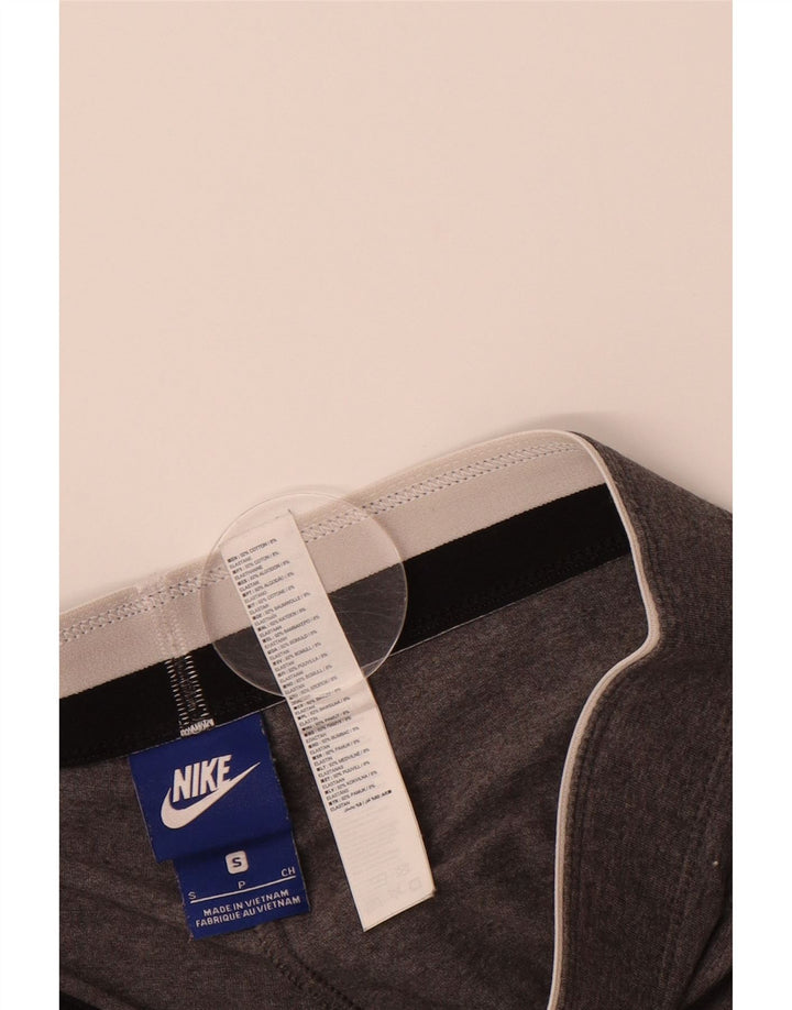 NIKE Womens Graphic Leggings UK 10 Small  Grey Cotton Vintage Nike and Second-Hand Nike from Messina Hembry 