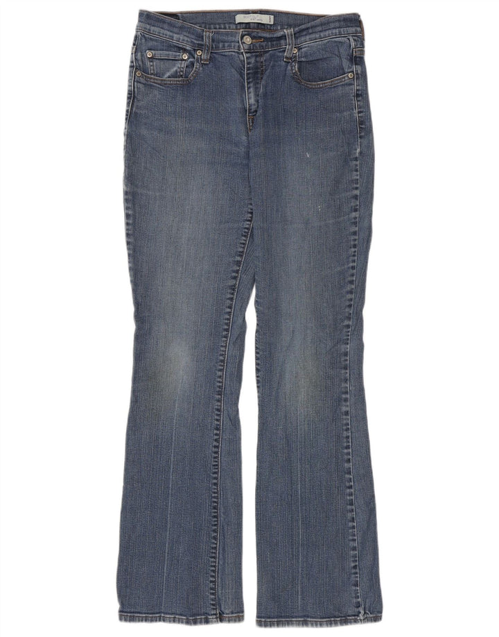 Levi's Womens 515 Bootcut Jeans US 10 Large W30 L33 Blue Cotton