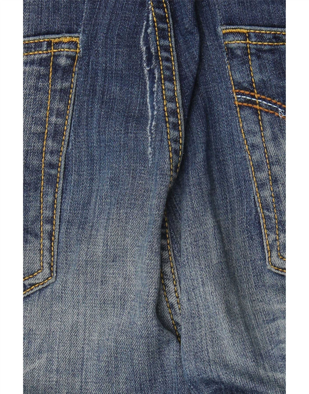 Zu Elements Herren Slim Jeans W40 L30 Blaue Baumwolle