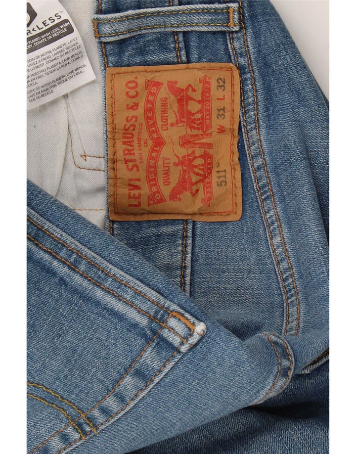 Levi's Mens 511 Slim Jeans W31 L26 Blue