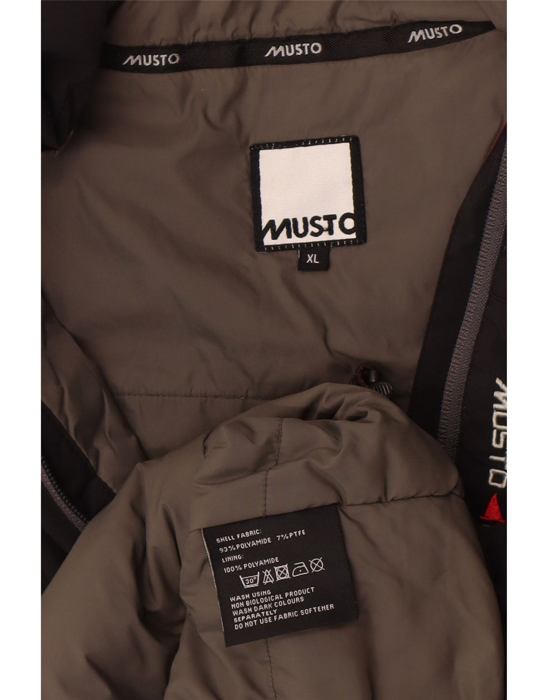 Musto Mens Padded Gilet UK 42 XL Black Polyamide