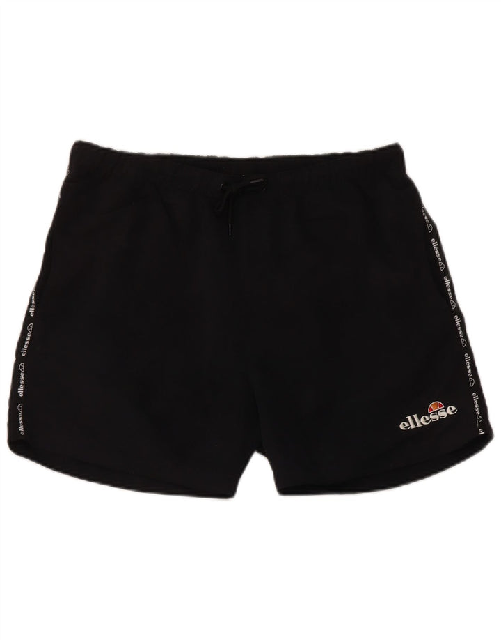 Pantaloncini da bagno grafici da uomo Ellesse piccoli in poliestere nero