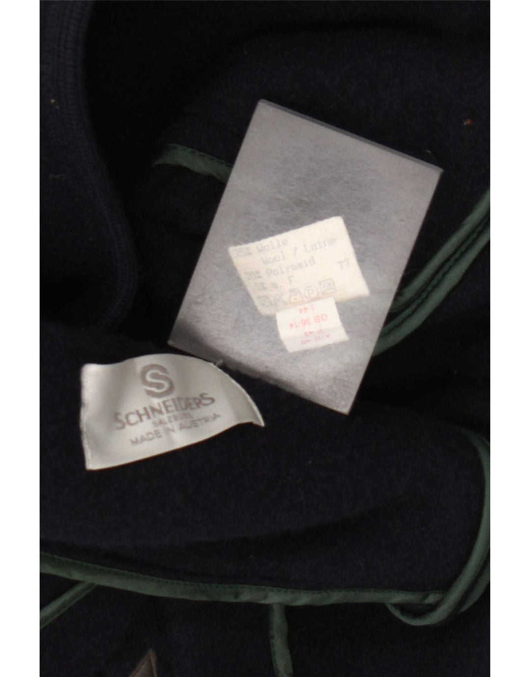 Schneiders Manteau croisé surdimensionné pour femme UK 14 Bleu marine moyen