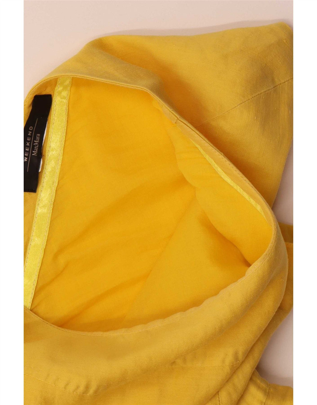 Max Mara Womens Weekend A-Line Dress UK 14 Medium Yellow