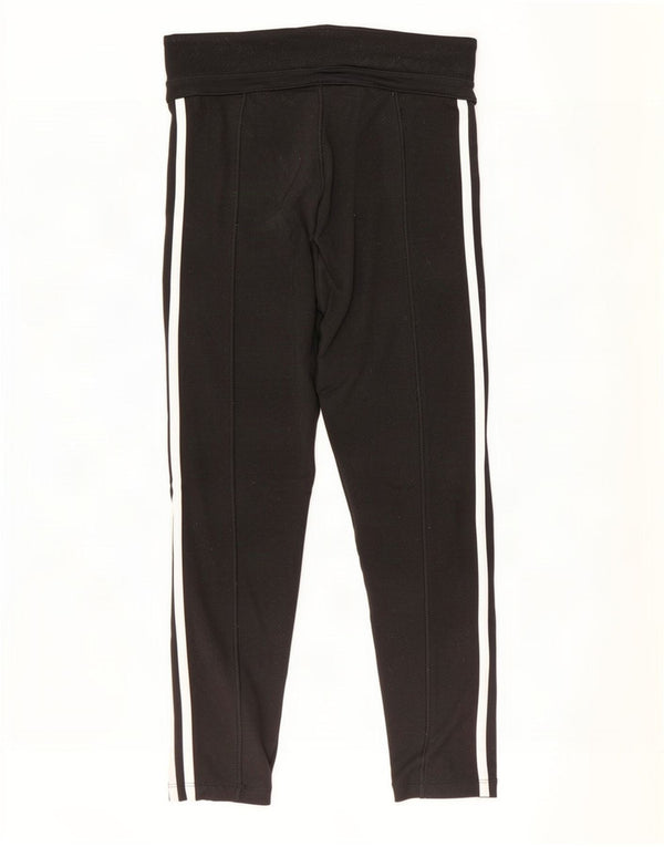 Adidas Womens Climalite Leggings UK 4/6 XS Sort polyester