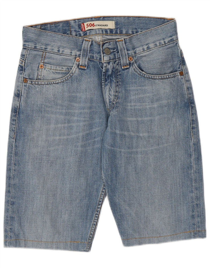 LEVI'S Womens 506 Standard Fit Denim Shorts W28 Medium  Blue